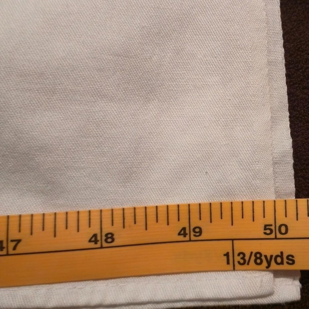 Vintage Christmas Tablecloth Pine Wreath Red Ribbon Holly White 32.5x50 Festive - Picture 10 of 11